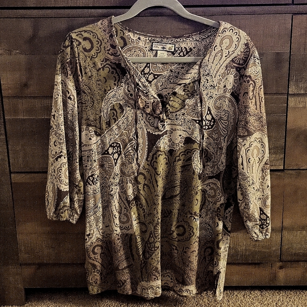 Crew neck blouse